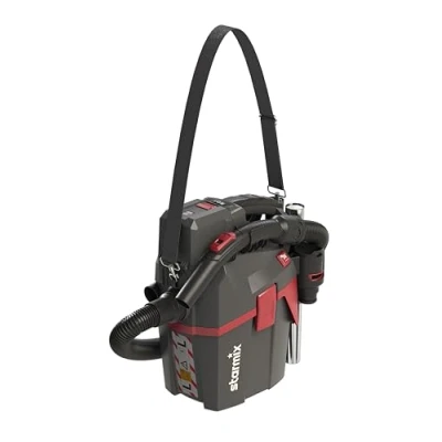 Imagen de Starmix 123455 Smart L Aspirador de batería (18 V, para Uso rápido, Compacto y portátil), Negro