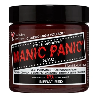 Imagen de Manic Panic Infra Red Classic Creme, Vegan, Cruelty Free, Semi Permanent Hair Dye 118ml