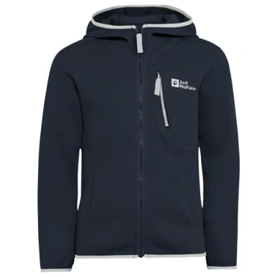 Imagen de Jack Wolfskin Chaqueta de forro polar unisex para niños Actamic Grid Midlayer K