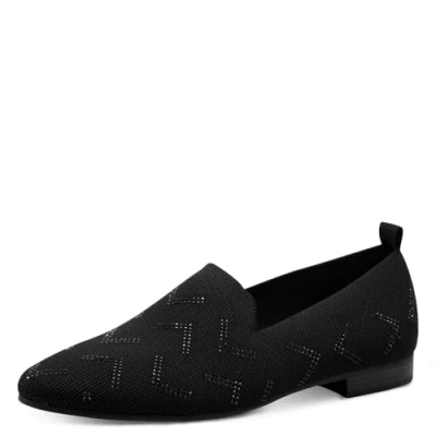 Imagen de MARCO TOZZI Damen Slipper 2 24302 44, Mocasín Mujer, Negro, 38 EU