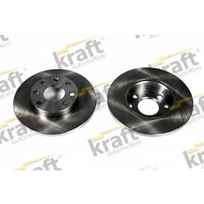 Imagen de KRAFT 6041500 Disco de freno 236, 236,0 12,5 4 macizo OPEL: Kadett E Berlina, Astra F CC, Corsa B Hatchback