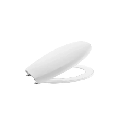 Imagen de Roca,Victoria,Tapa y asiento de SUPRALIT ® con caída amortiguada, Blanco, A801B6200B
