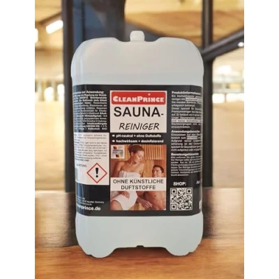 Imagen de Limpiador de Sauna Líquido 5 Litros Saunaholzreiniger Madera Desinfección Saunadesinfektion Inmediatamente Listo para Usar Jarra Relleno