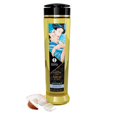 Imagen de Shunga Aceite Para Masajes Adorable De Emociones Coco 240 Ml