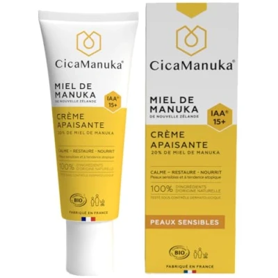 Imagen de CICAMANUKA Crema calmante con miel de Manuka IAA15+ 40 ml