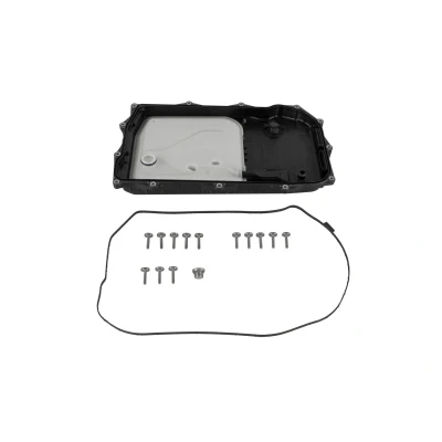 Imagen de VAICO V20 4774 Cárter de aceite, caja automática con junta, tornillo purga aceite filtro, tornillos BMW: 5 Touring, X3, 3 Sedán