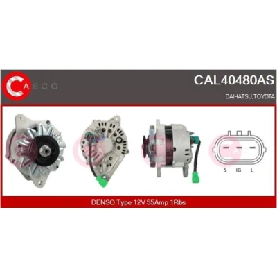Imagen de CASCO CAL30171AS Alternador 12V 70A FIAT: Punto II Hatchback, Fiorino III Furgón / Familiar, Doblo I Cargo, LANCIA: Y