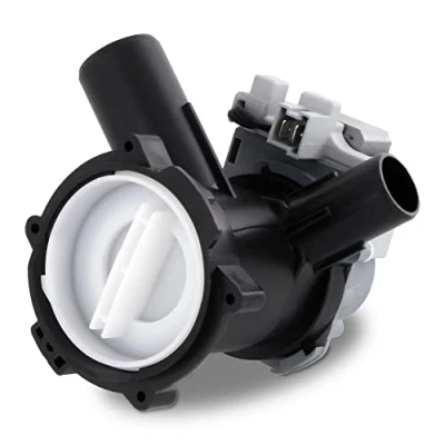 Imagen de DEKAROX bomba de aguas residuales para Bosch Siemens 145787 00145787 144978 00144978 con cabezal y colador lavadora como iQ100 iQ300 Avantixx Maxx varioPerfect Logixx Serie 2 4
