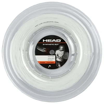 Imagen de HEAD Cuerda de Tenis sintético 200 m, Calibre 16, Color Blanco