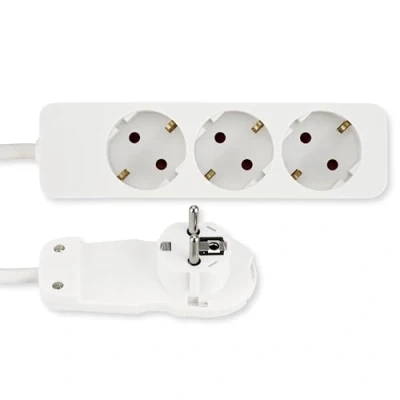 Imagen de REV Multiple Socket Outlet 3 Fold 2m White Marca