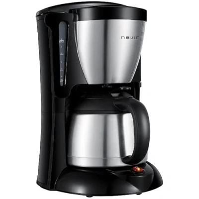 Imagen de CAFETERA Filtro NEVIR NVR1133TCM 12T Negro INOX