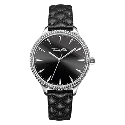 Imagen de Thomas Sabo Reloj Analogico para Mujer de Mecánico con Correa en Cuero WA0322 221 203 38