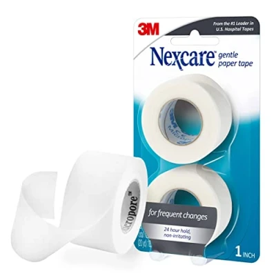 Imagen de Nexcare Primeros auxilios 3M Cinta de papel suave 2 rollo