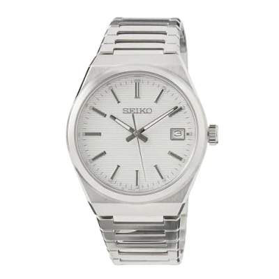 Imagen de Seiko Reloj Analógico para Hombres de Cuarzo con Correa en Acero Inoxidable SUR553P1