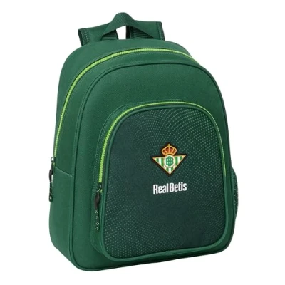 Imagen de Safta REAL BETIS BALOMPIÉ Mochila Infantil, Ideal para Niños de Diferentes Edades, Cómoda y Versátil, Calidad Resistencia, 28x10x34 mm, Color Verde