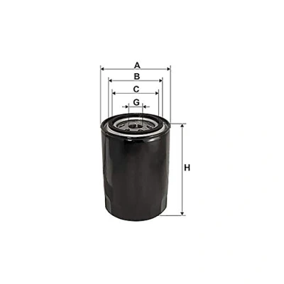 Imagen de MAGNETI MARELLI 153071762338 Filtro de aceite M 26X1,5 enroscable HYUNDAI: Terracan, H 1 / Starex MPV, Furgón
