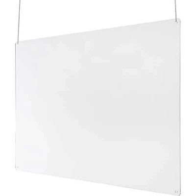 Imagen de Grafoplás 85010300 Mampara de Metacrilato Colgante Sin Ventana, Transparente