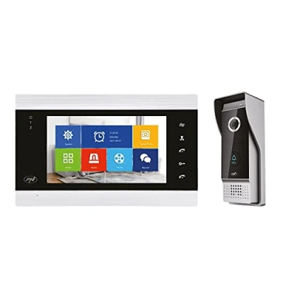 Imagen de Interfono video inteligente PNI SafeHome PT720MW WiFi HD, P2P, monitor de interior, aplicación dedicada Tuya Smart