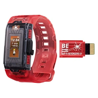 Imagen de BANDAI Vital Bracelet BE Tokyo Revengers, Reloj Digital con Tarjeta de Memoria incluida basado en Anime y Manga Entrena tu Personaje Favorito