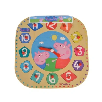 Imagen de Peppa Pig, Lernuhr