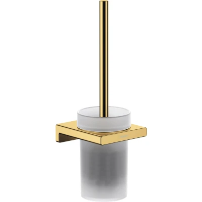Imagen de hansgrohe AddStoris Escobillero WC de pared, color oro pulido, 41752990