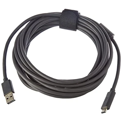 Imagen de Logitech Cable USB C a 993 001391 Negro 5 m