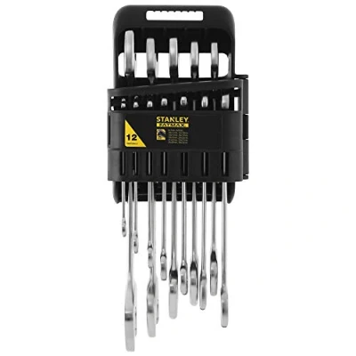 Imagen de Stanley FatMax FMMT82902 0 Juego de 12 llaves fijas Fatmax, gris