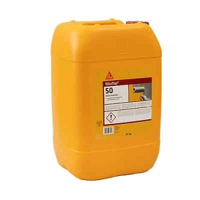 Imagen de SikaTop 50 Resina de Unión, Imprimación adherencia listo para su uso morteros y yesos, 25kg, Blanco