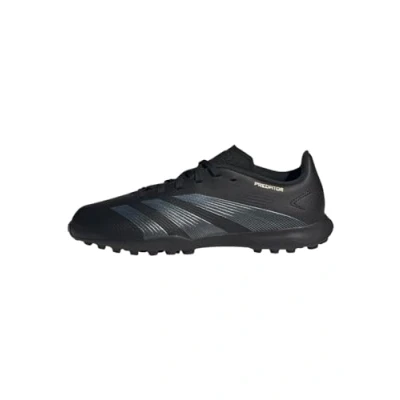 Imagen de adidas Performance Predator League TF Unisex Botas de fútbol multitacos para niños, Talla: 38, Core black/gold metallic Zapatos