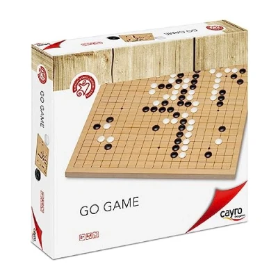 Imagen de Cayro Go Game + 8 Años Modelo de Madera Juego Clásico Mesa Niños y Adultos Captura Todas Las Fichas tu Oponente Ideal 2 Jugadores