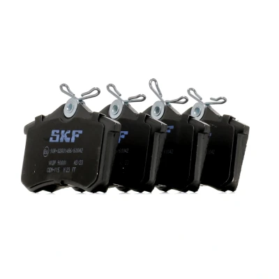 Imagen de SKF VKBP 90001 Juego de pastillas freno no preparado para indicador desgaste con accesorios AUDI: A3 Hatchback, A4 B7 Berlina, Avant