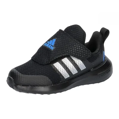 Imagen de adidas Fortarun 2.0, Zapatillas Unisex bebé, Core Black Silver Met Bright Royal, 21 EU