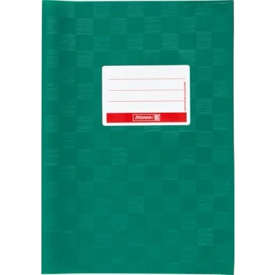 Imagen de Brunnen Baier &amp; Schneider Sobrecubierta para libros y cuadernos tamaño A4, 21,5 x 30,7 cm, color verde