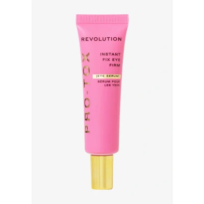 Imagen de Revolution Pro Tox Instant Fix Eye Firm Sérum contorno de ojos que reduce visiblemente líneas finas y arrugas, vegano no testado en animales 14 ml
