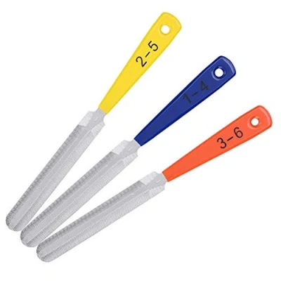 Imagen de Ukelele Nut Files, 3PCS File Nail Puller Herramienta de Reparación Guitarra para Bajo Mandoline Banjo Ukulele