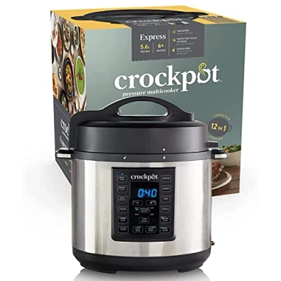 Imagen de Crockpot Express Slowcooker + Pressure cooker removable inner pan 5.6 litres CR051