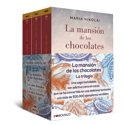 Imagen de Pack La mansión de los chocolates: triología (EMBOLSILLO)