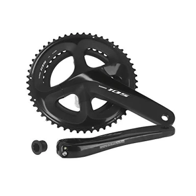 Imagen de SHIMANO Bielas 105 R7000 11v Ciclismo Unisex Adulto, Negro(Negro), 172,5mm 52/36