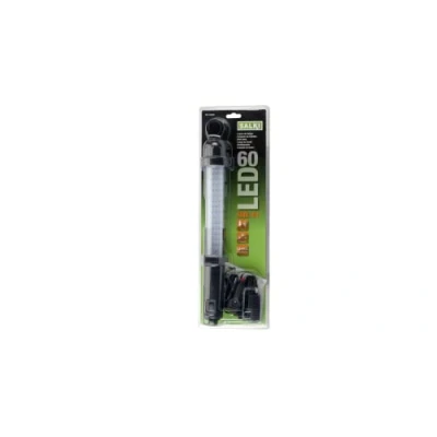Imagen de SALKI Lampara de Trabajo 30 LEDS Linterna para con Imanes Portatil, Incluye Gancho Colgar, 4 Horas Batería, Cargador 12V Coche y 230V AC, Luz Potente