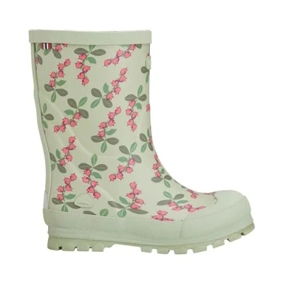 Imagen de Viking Jo​l​l​y​ Pr​i​n​t​, Botas de Goma, Unisex Niños, Mint/Pink, 34 EU