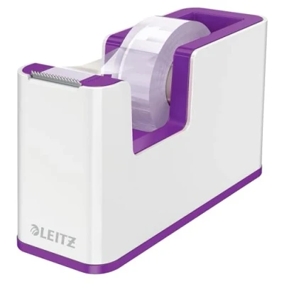 Imagen de Leitz Dispensador de cinta adhesiva WOW Leitz, Blanco/Púrpura
