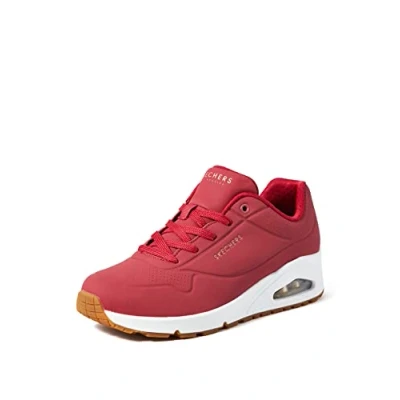Imagen de Skechers Uno, Zapatillas Mujer, Red White, 39.5 EU