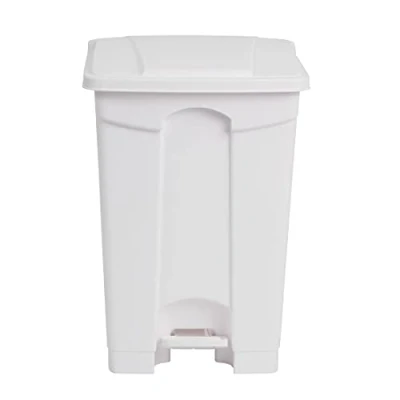 Imagen de Jantex dc709 cocina cubo de basura con pedal, 45 L, color blanco