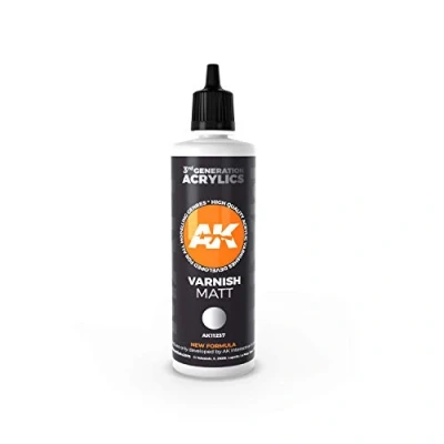 Imagen de AK AK11237 Matt Varnish (100ml) 3GEN