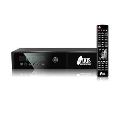 Imagen de IRIS 2400 Combo UHD 4K, Receptor Digital Satélite DVB S2+TDT T2
