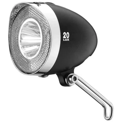 Imagen de XLC 2500221000 Luces Delanteras Retro de LED con batería, Unisex, Negro, 10 x 5 3 cm