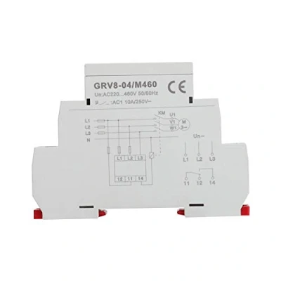 Imagen de LetCart Relé De Monitoreo TensióN, Grv8 04 TrifáSico Control TensióN Secuencia Fases ProteccióN Contra Fallo Fase M460