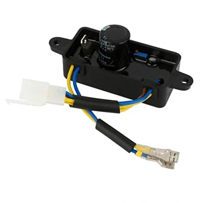 Imagen de Rectificador regulador de voltaje 1PCS, AVR monofásico para generador gasolina 2KW 3KW, apto 3KW