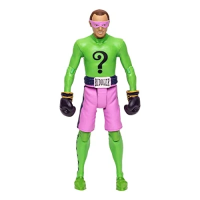 Imagen de McFarlane Juguetes, DC Multiverse, Figura de acción Boxeo Retro 5 Pulgadas con Burbujas Palabras acción, Coleccionable los años 60, a Partir 12