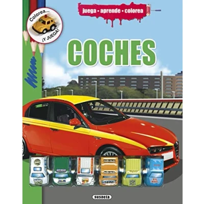 Imagen de Coches (Colorea y juega)